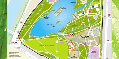 Карта Лион парк