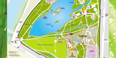Карта Лион парк